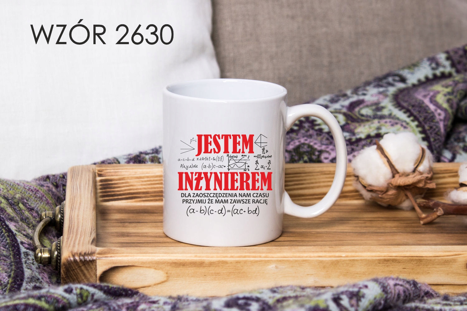 Kubek z nadrukiem napis PREZENT TRUST ME