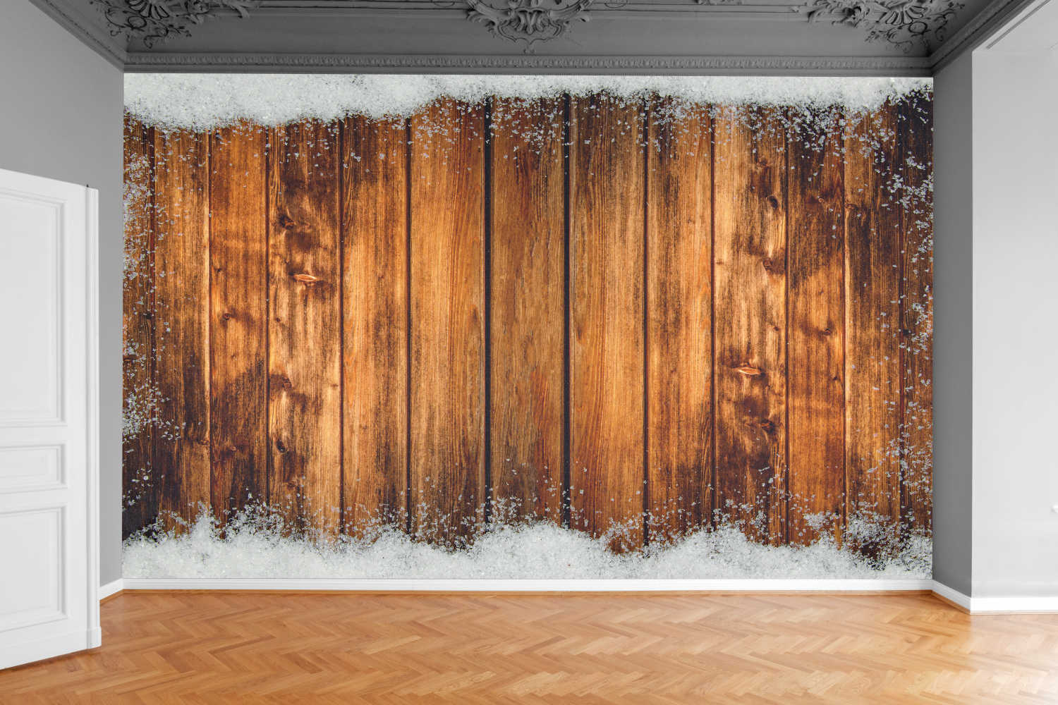 Fototapeta DESKI DREWNIANE DREWNO 370x250