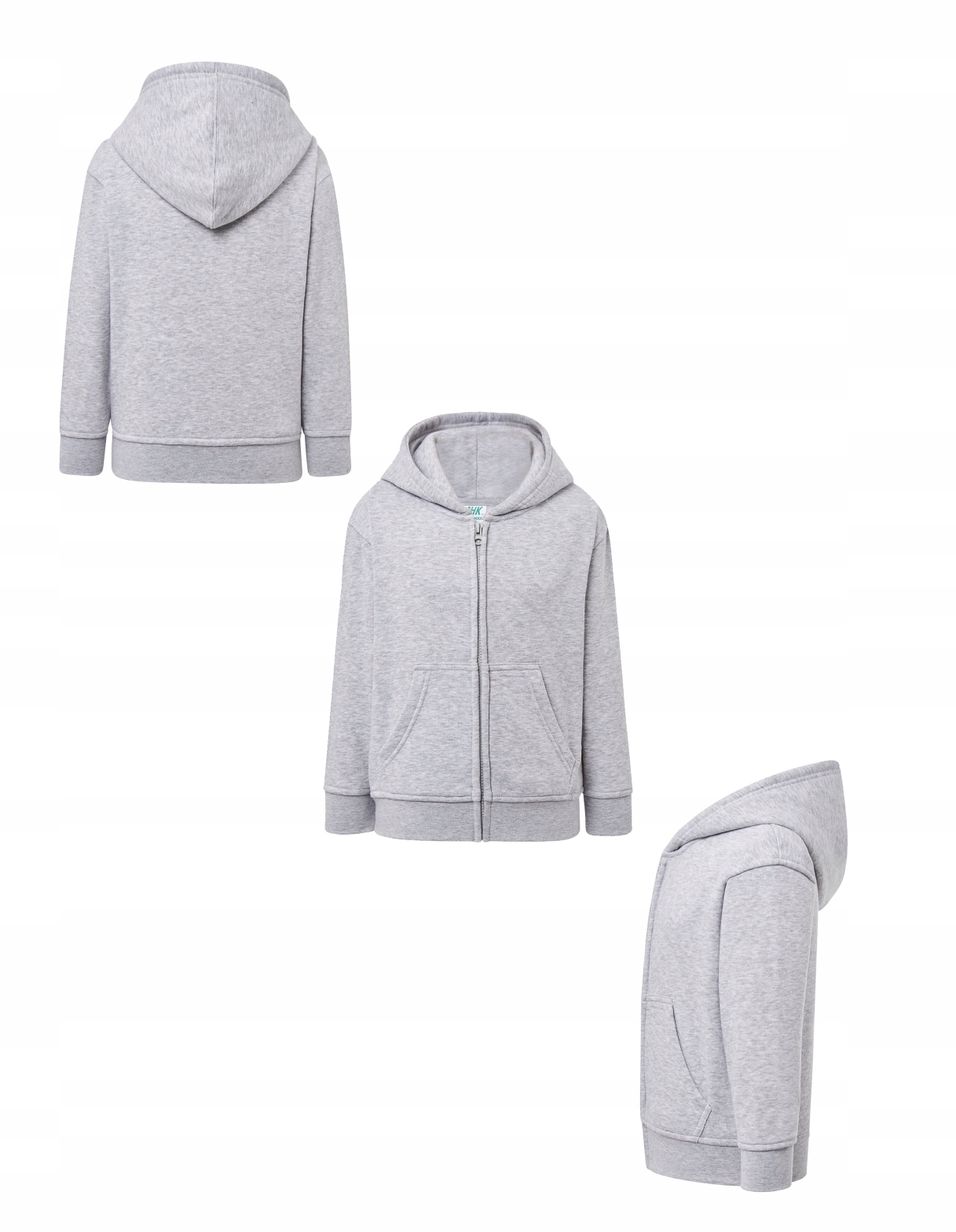 BLUZA dziecięca unisex z kapturem HAFT LOGO NAPIS GRAFIKA reklamowa 10 szt