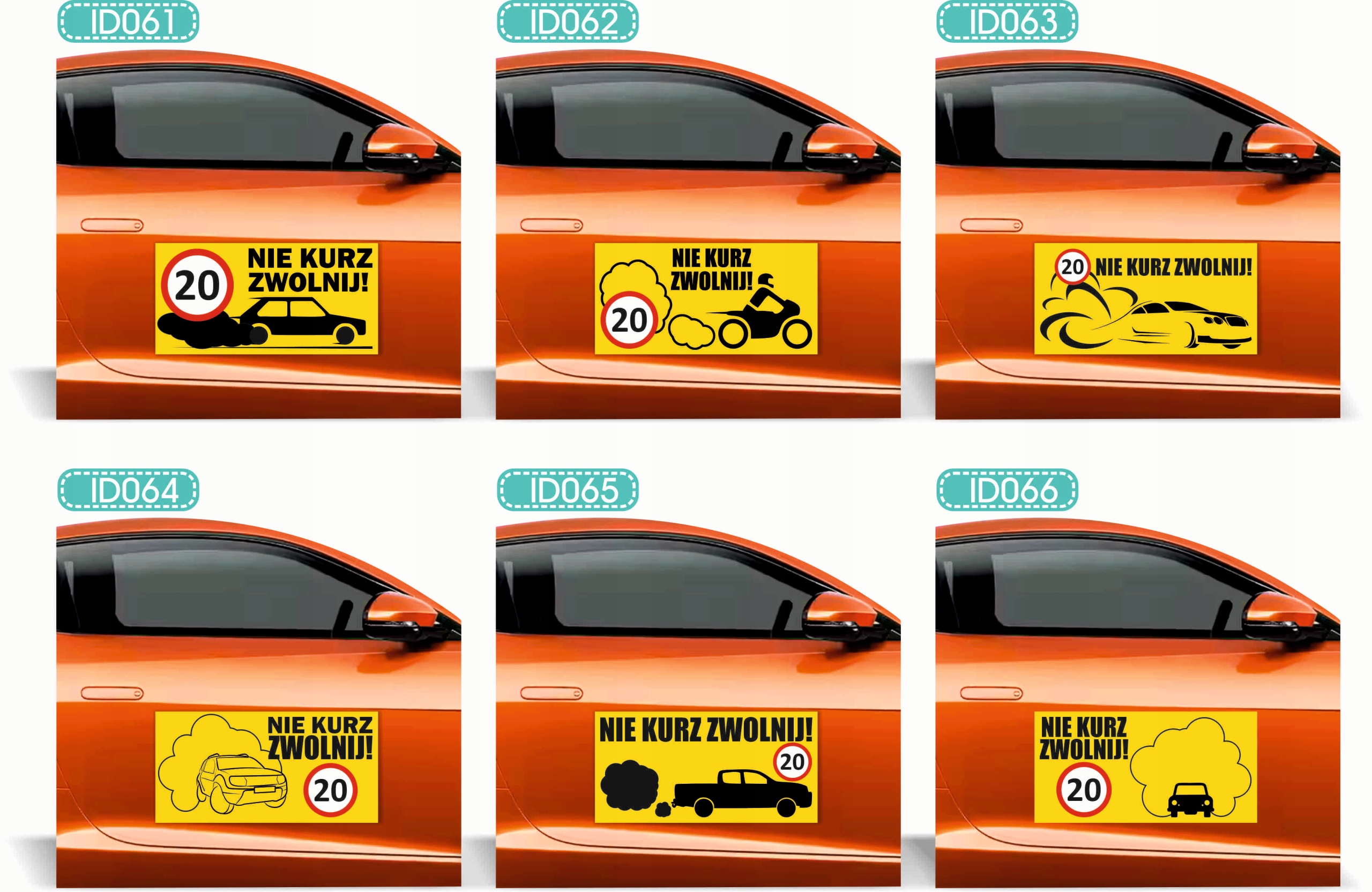 Magnes na samochód reklama magnetyczna 60x30 APARTAMENTY DO WYNAJĘCIA