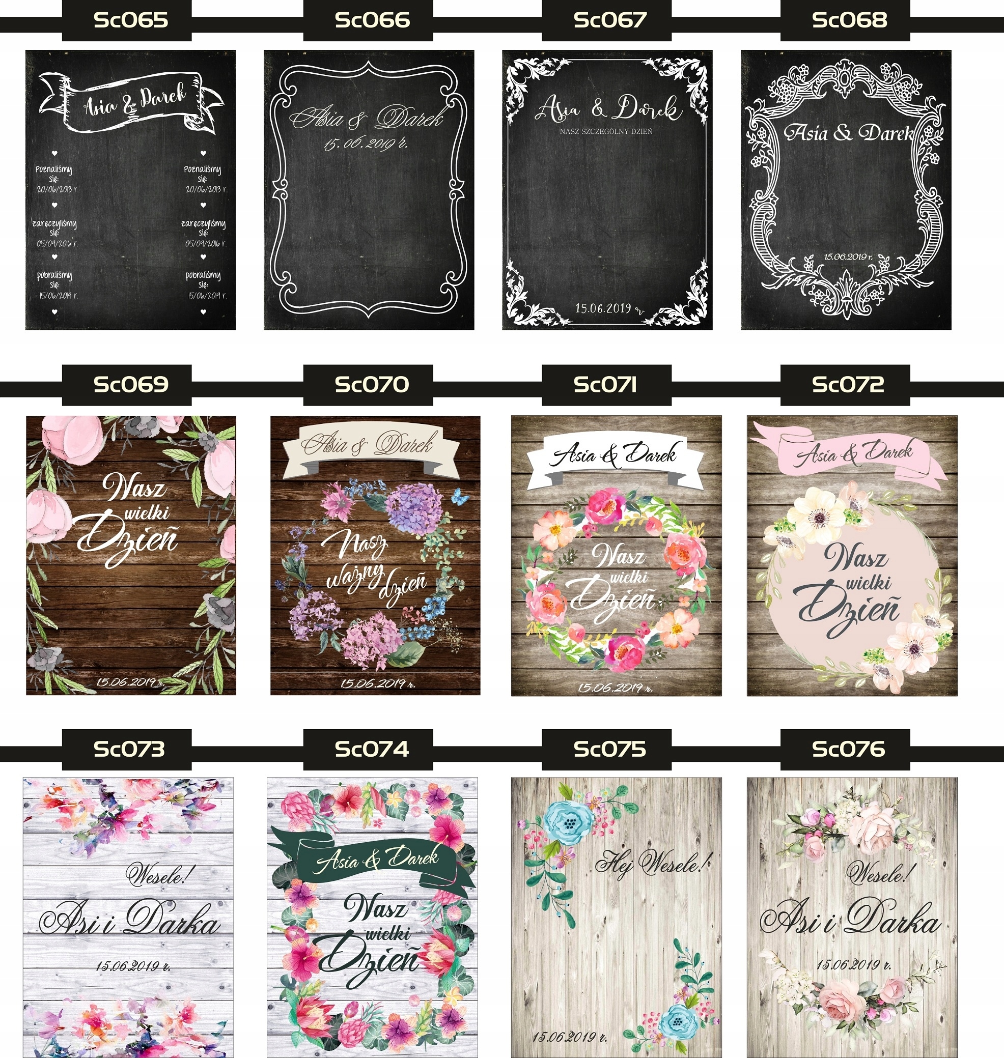 TŁO FOTOGRAFICZNE ścianka do zdjęć 18stka urodziny