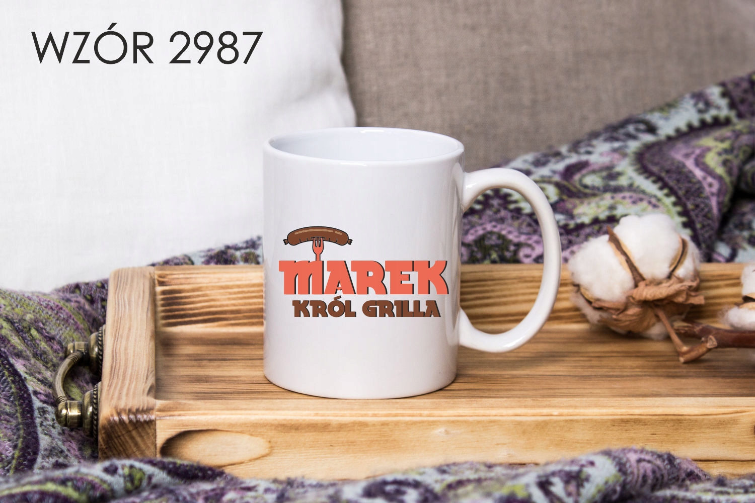 Kubek z imieniem napis PREZENT MASTERCHEF