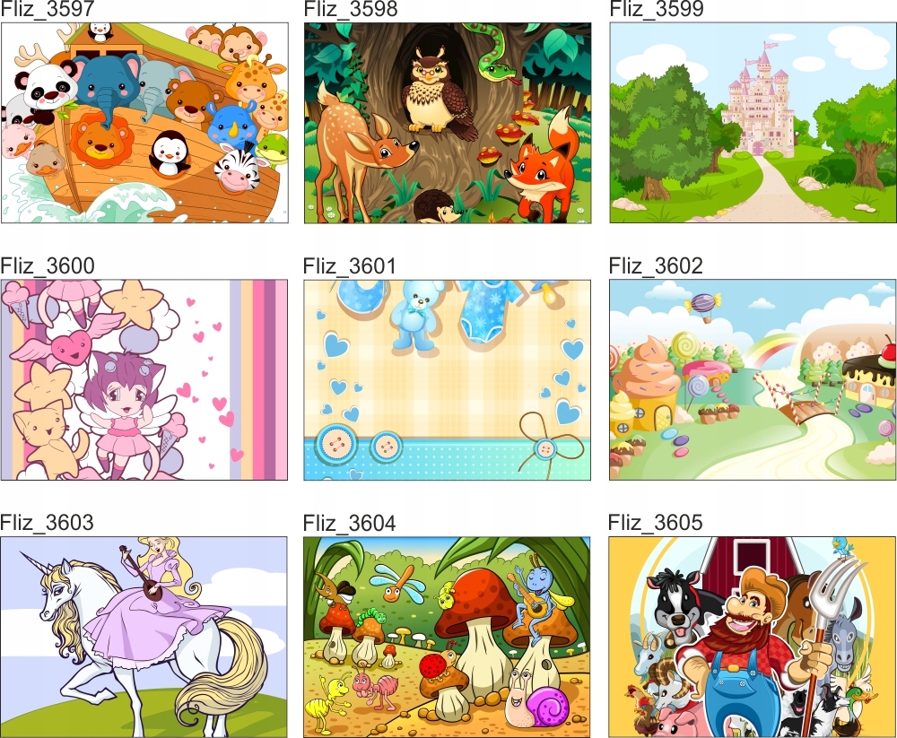 FOTOTAPETA dla dziecka SERDUSZKA LOVE PASY MISIE