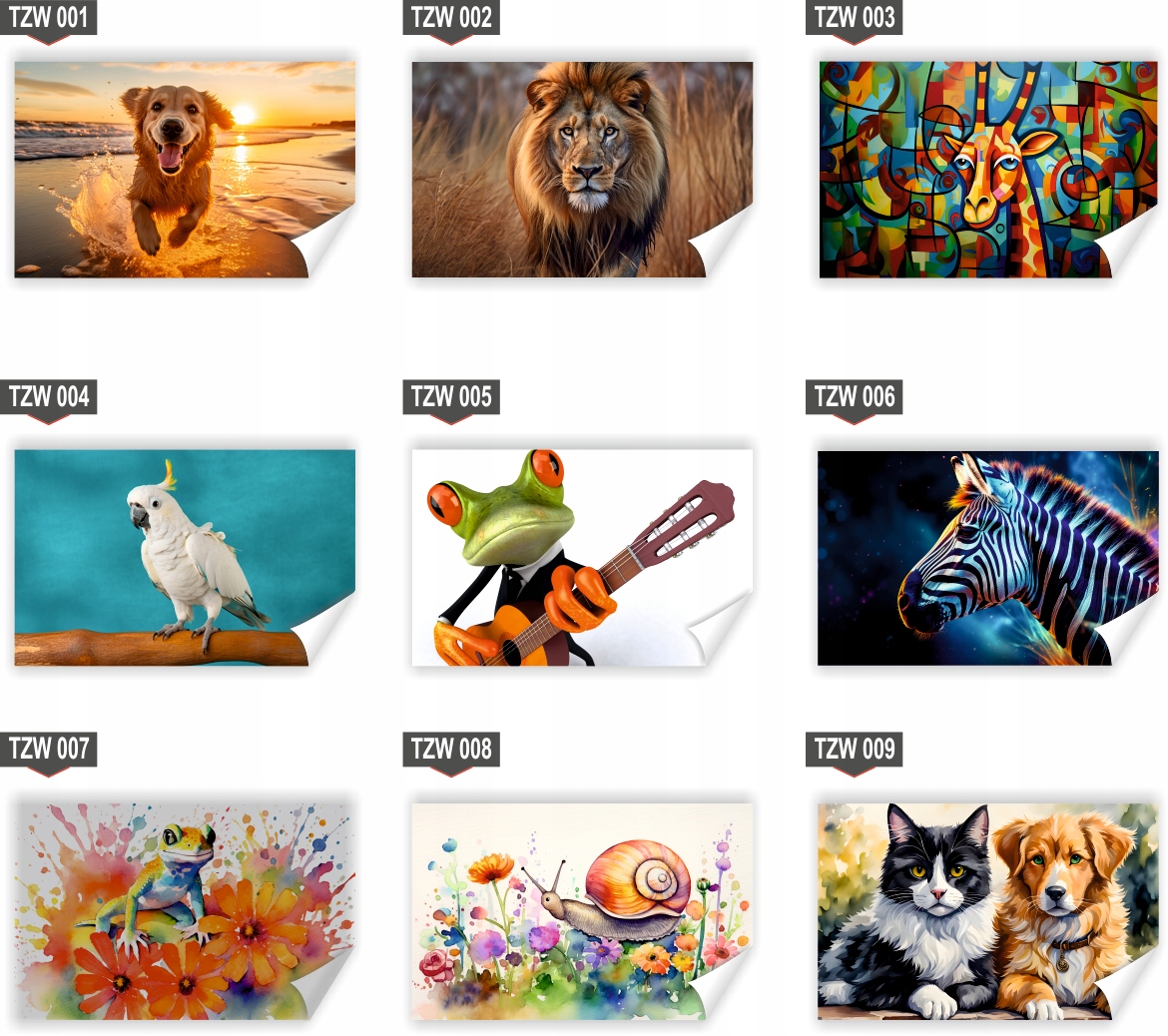 Fototapeta PREMIUM STRUKTURA ZMYWALANA Lew o zachodzie słońca na górze