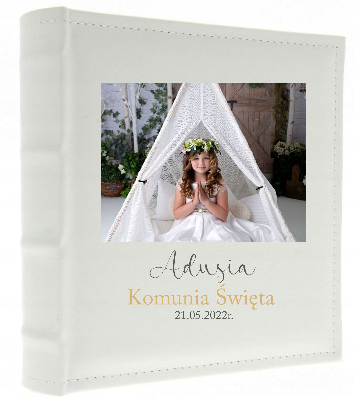 PAMIĄTKA PIERWSZEJ KOMUNII ŚWIĘTEJ ALBUM ZDJĘCIA