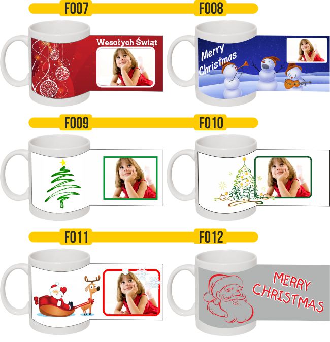 FOTO KUBEK Z imieniem PREZENT na ŚWIĘTA MIKOŁAJKI