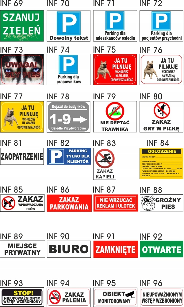 Tabliczka ZNAK tablica RODO Obiekt MONITOROWANY
