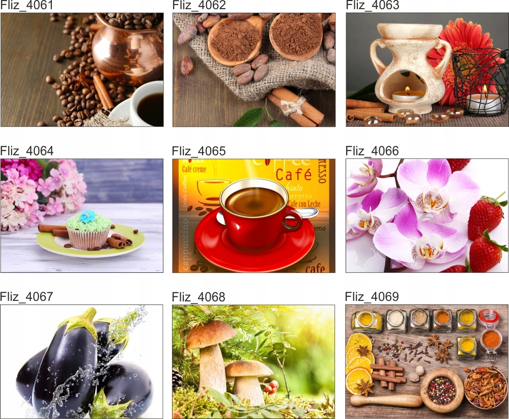 FOTOTAPETA kuchenna PĄCZKI DONUTY DESKI CUKIERNIA