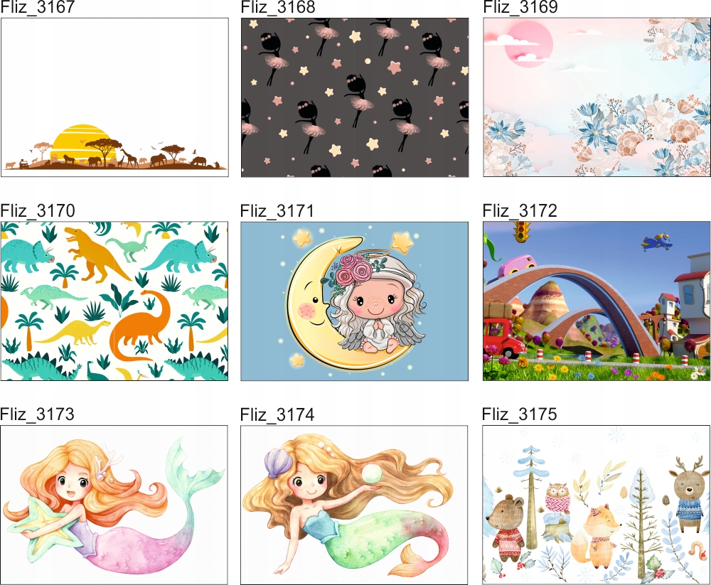 Fototapeta do pokoju dziecięcego 200x130