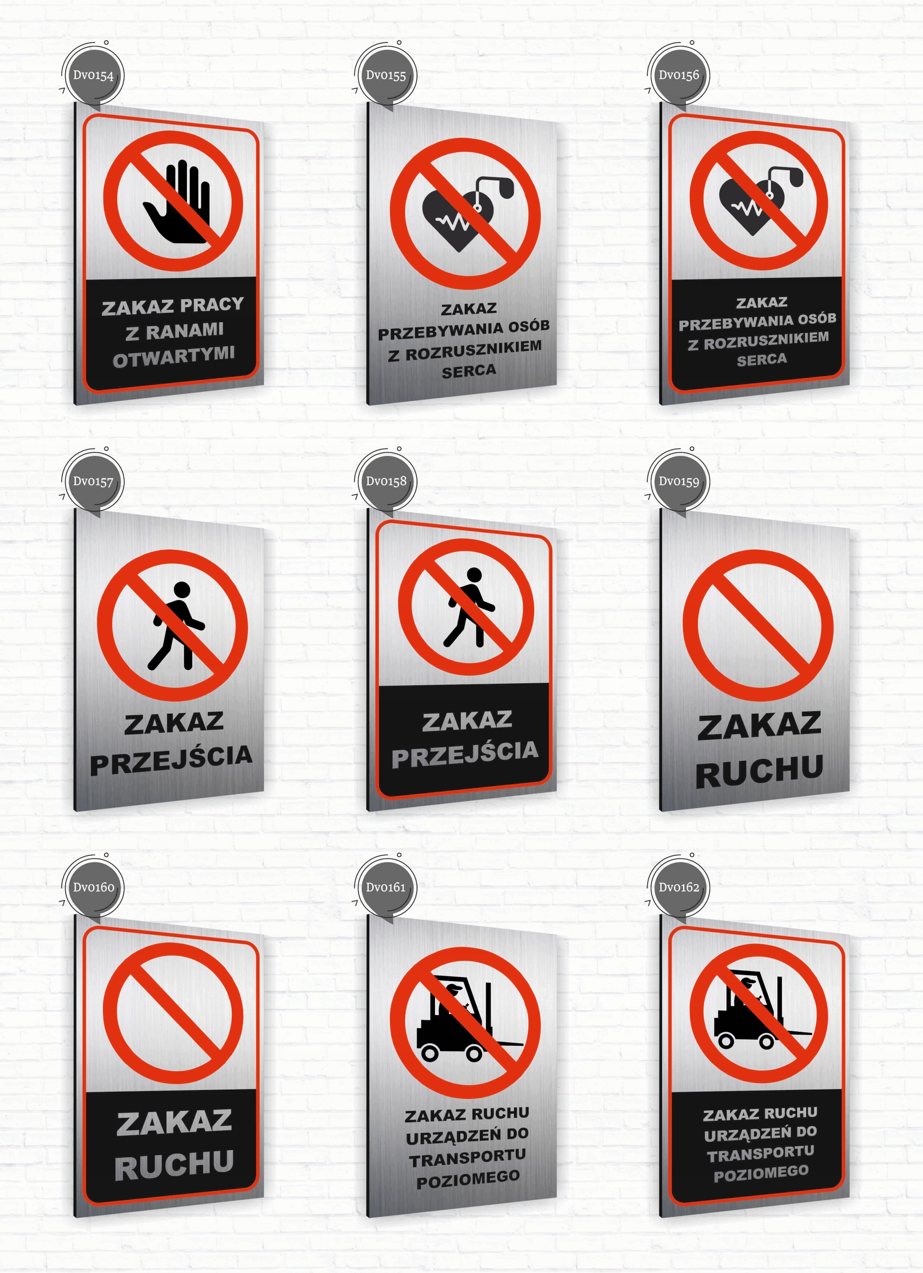 Tabliczka znak informacyjny 20x15 Srebrna NIE NISZCZYĆ ROŚLIN Nierdzewna