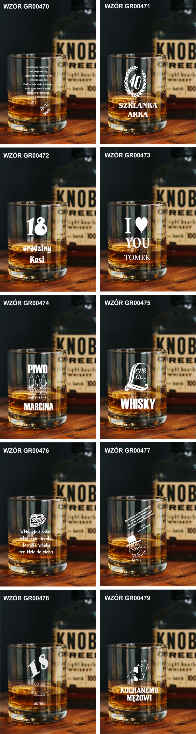 Szklanki do whisky Luminarc 380 ml 3 szt.