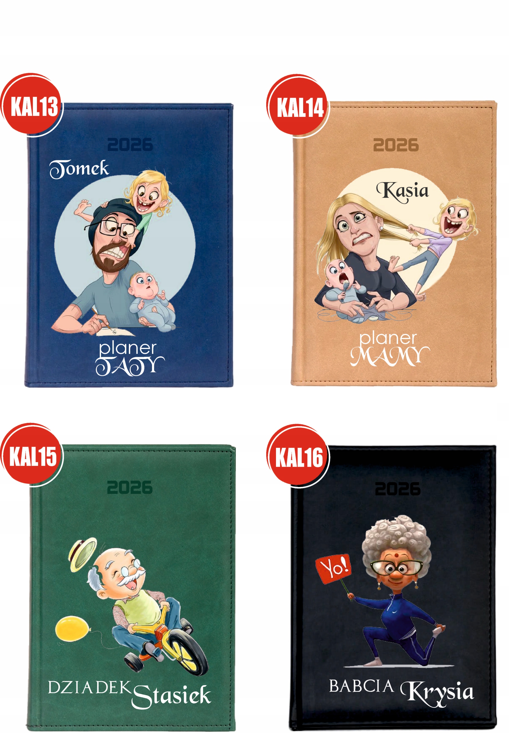 KALENDARZ A5 2026 DZIENNY terminarz z nadrukiem FIRMOWY SERWIS NAPRAWA