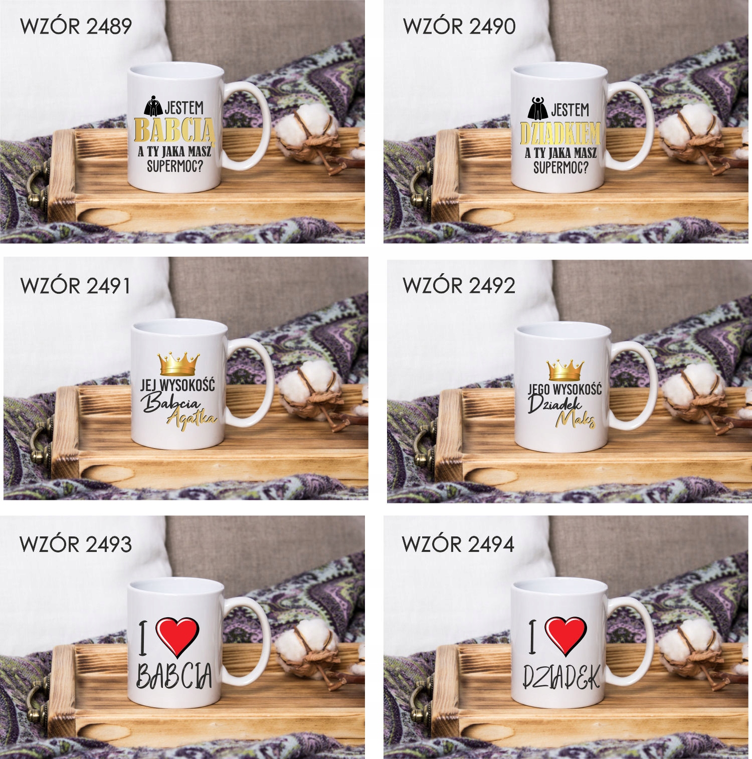 Kubek PREZENT dla dziadka SUPER DZIADEK