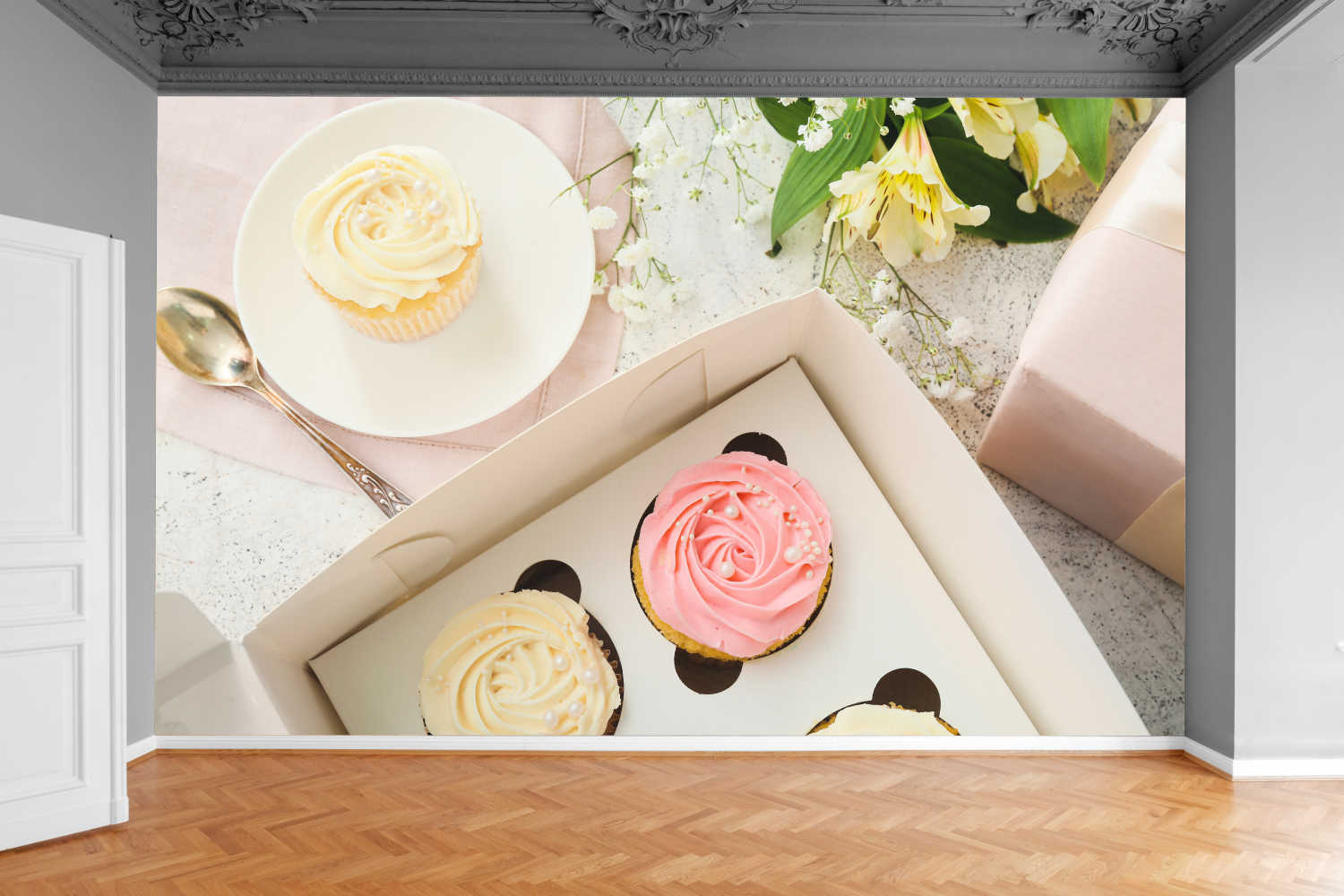 Fototapeta DO JADALNI KUCHNI CIASTECZKO 200x130