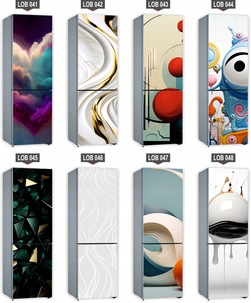 Mata magnetyczna magnes ozdobny na lodówkę abstrakcyjne kolorowe warkocze