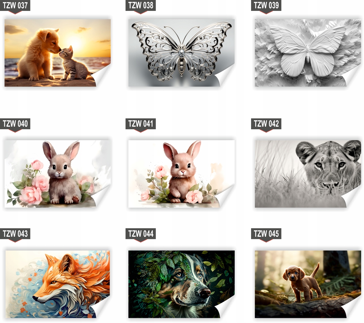 Fototapeta PREMIUM STRUKTURA ZMYWALANA Lew o zachodzie słońca na górze