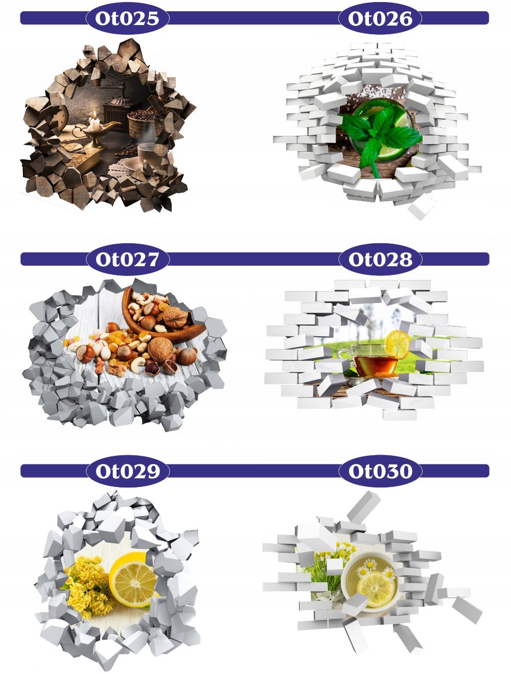 Naklejka samoprzylepna 3D efekt miód kuchnia HIT!