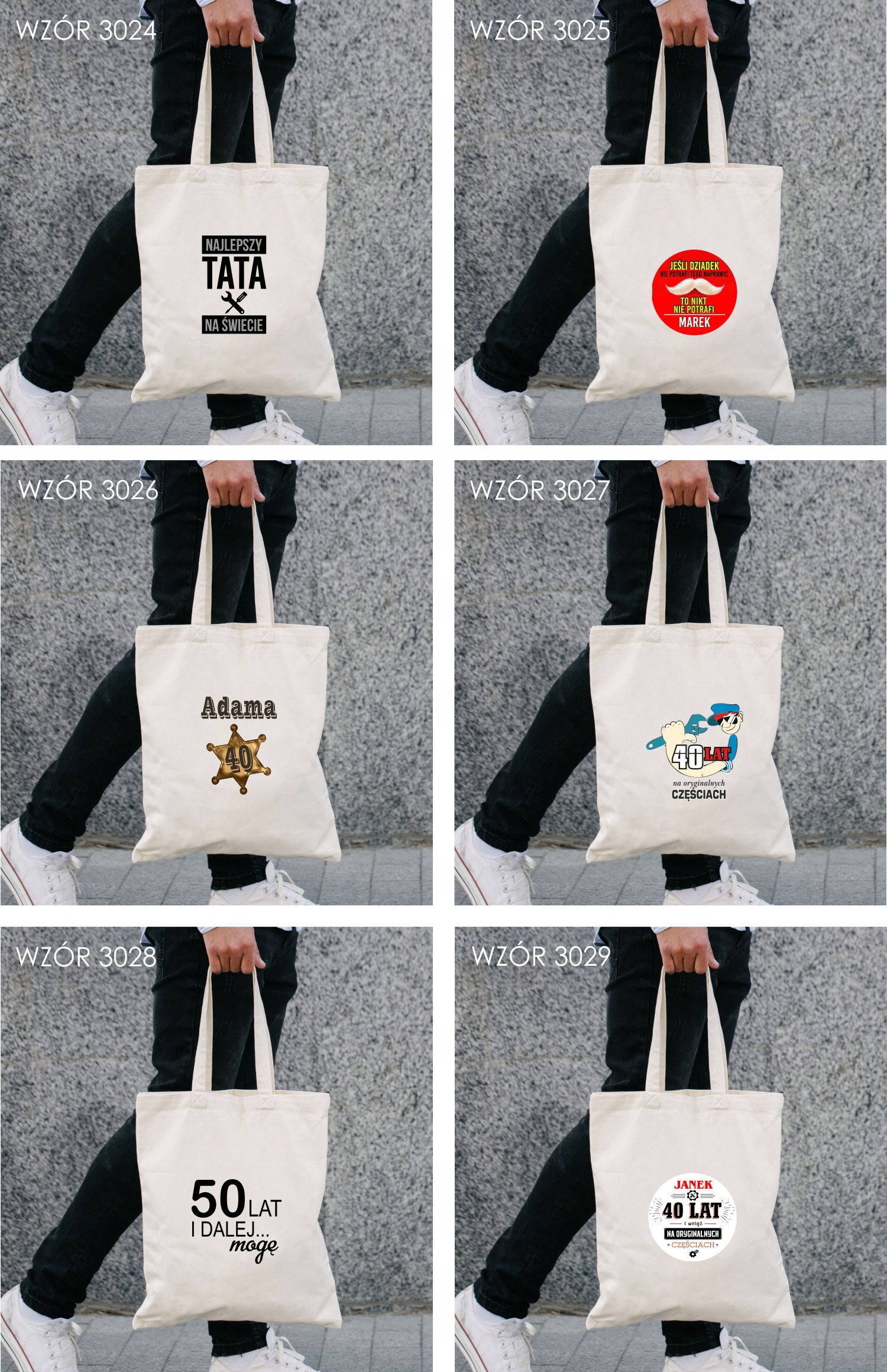 Eko Torba z imieniem PREZENT dla SUPER MECHANIKA