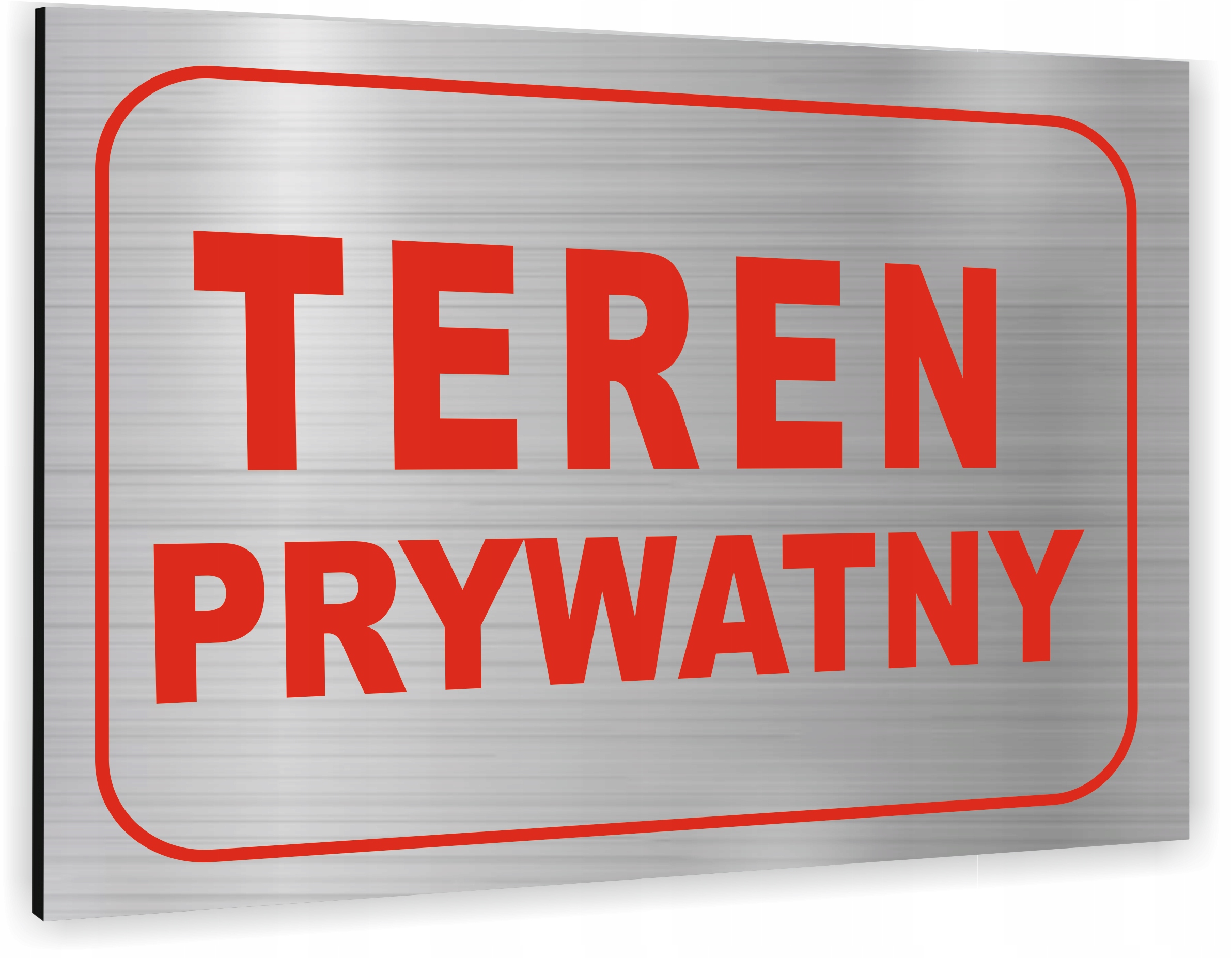 Tabliczka Znak BHP TEREN PRYWATNY