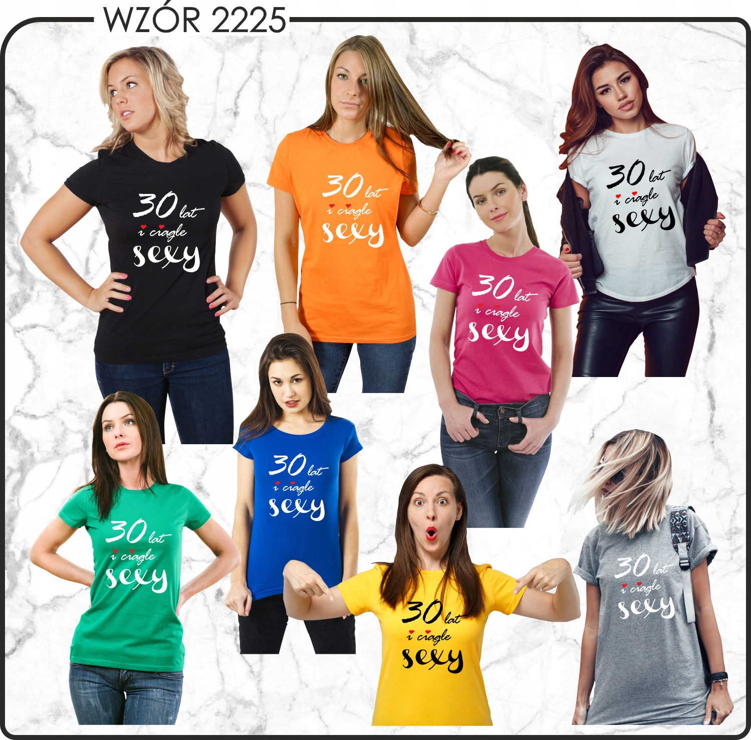 KOSZULKA prezent na Urodziny 18 20 30 40 50 60 70