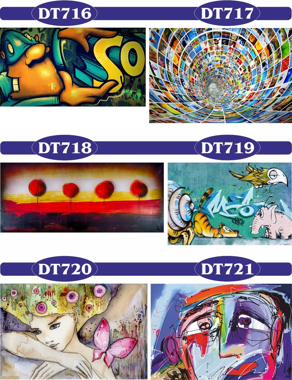 FOTOTAPETA fototapety 3D abstrakcja graffiti