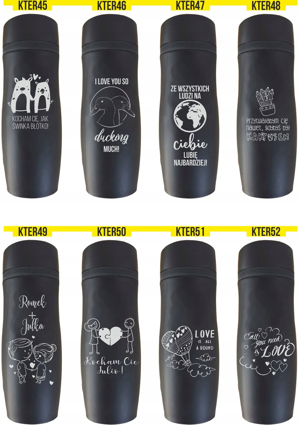 Kubek termiczny Twój grawer Janusz Nosacz Kurła