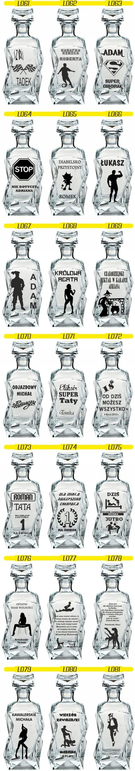 KARAFKA PREZENT dla taty dzień ojca grawer