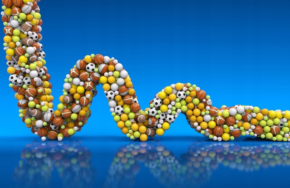 FOTOTAPETA PIŁKARSKA WĄŻ Z PIŁEK NA WYMIAR 380x256