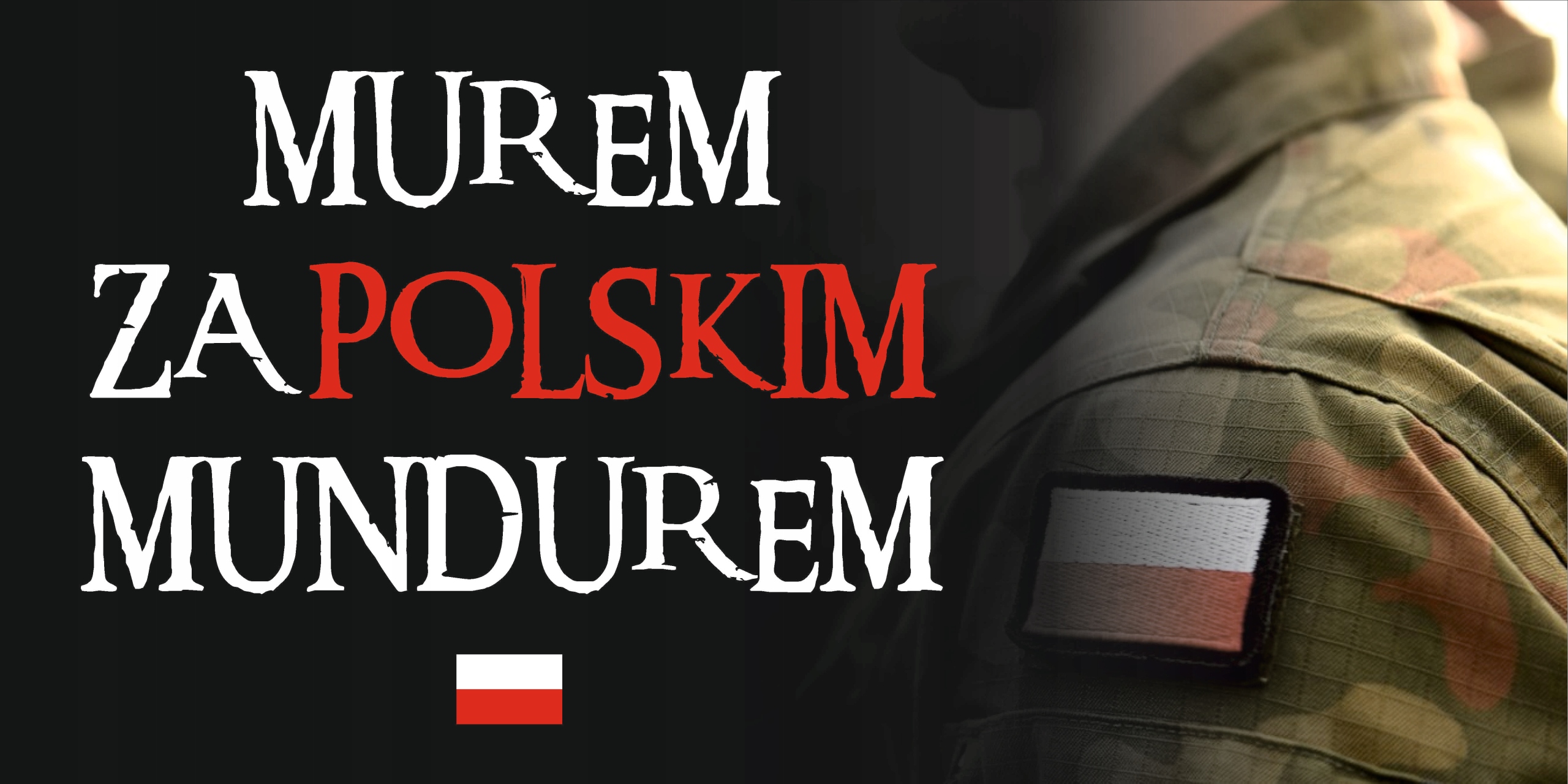 gotowe BANERY oczkowane ŚWIĘTO WOJSKA POLSKIEGO różne wzory 150x75 cm