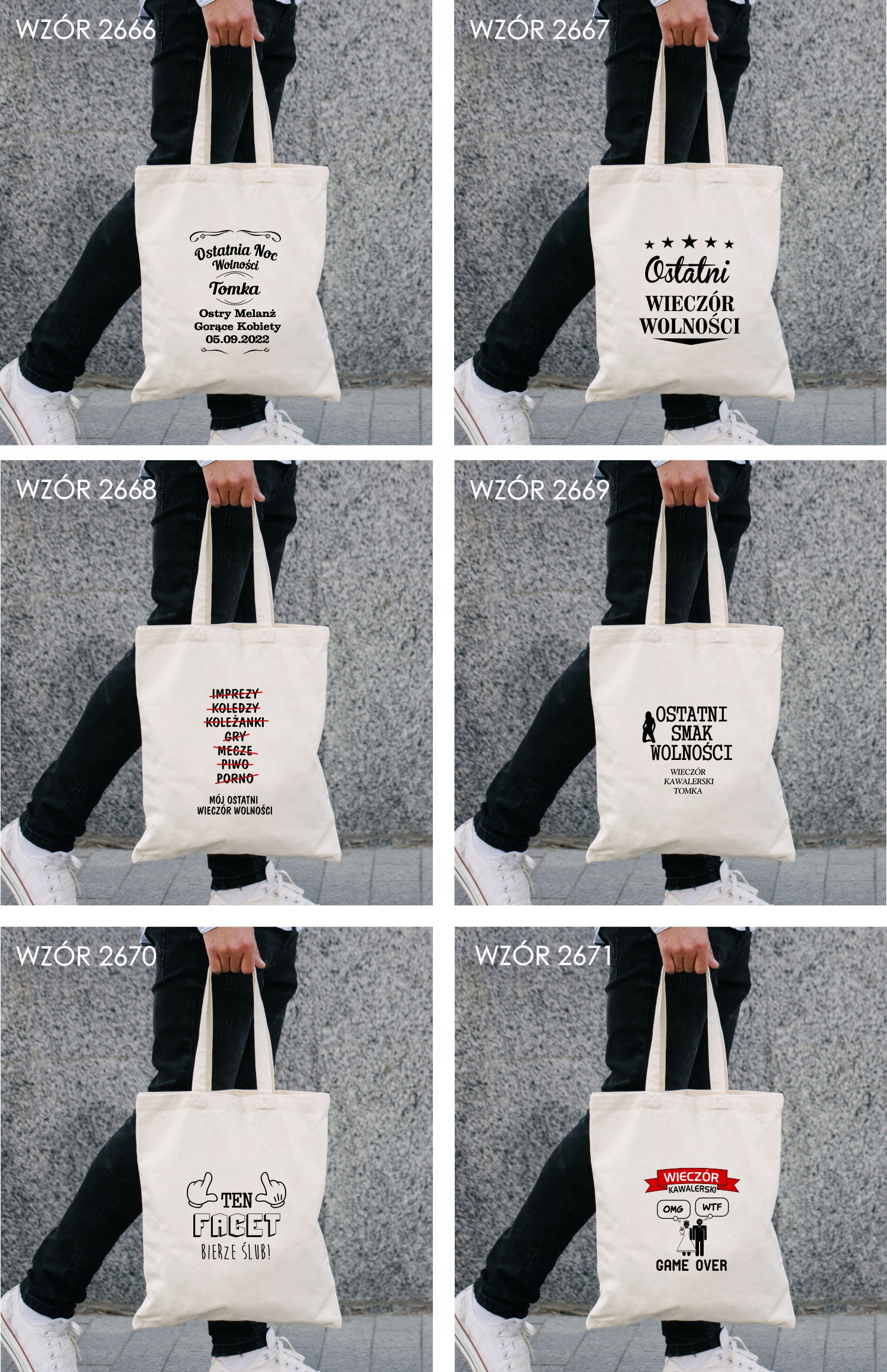 Eko Torba z nadrukiem PREZENT KRÓLOWA IMPREZY