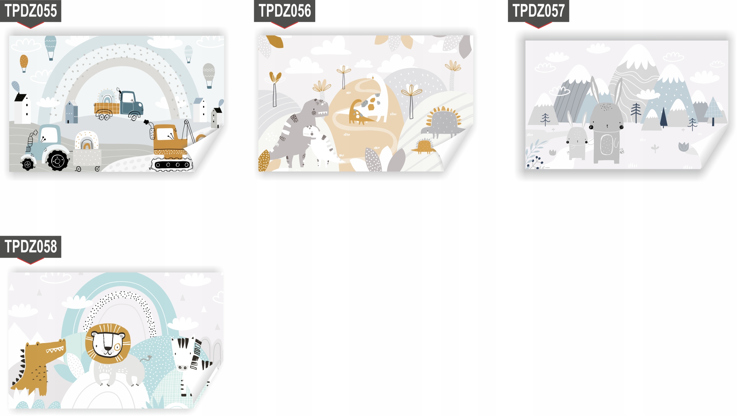 Tapeta PREMIUM STRUKTURA ZMYWALANA Pejzaż miejski auta samoloty dla dzieci