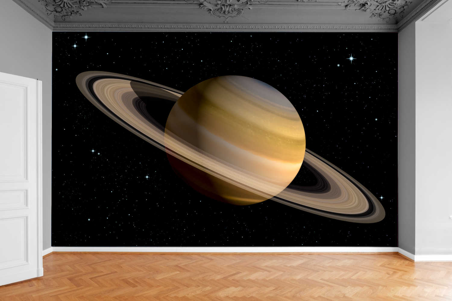 Fototapeta KOSMOS PLANETA SATURN 200x130