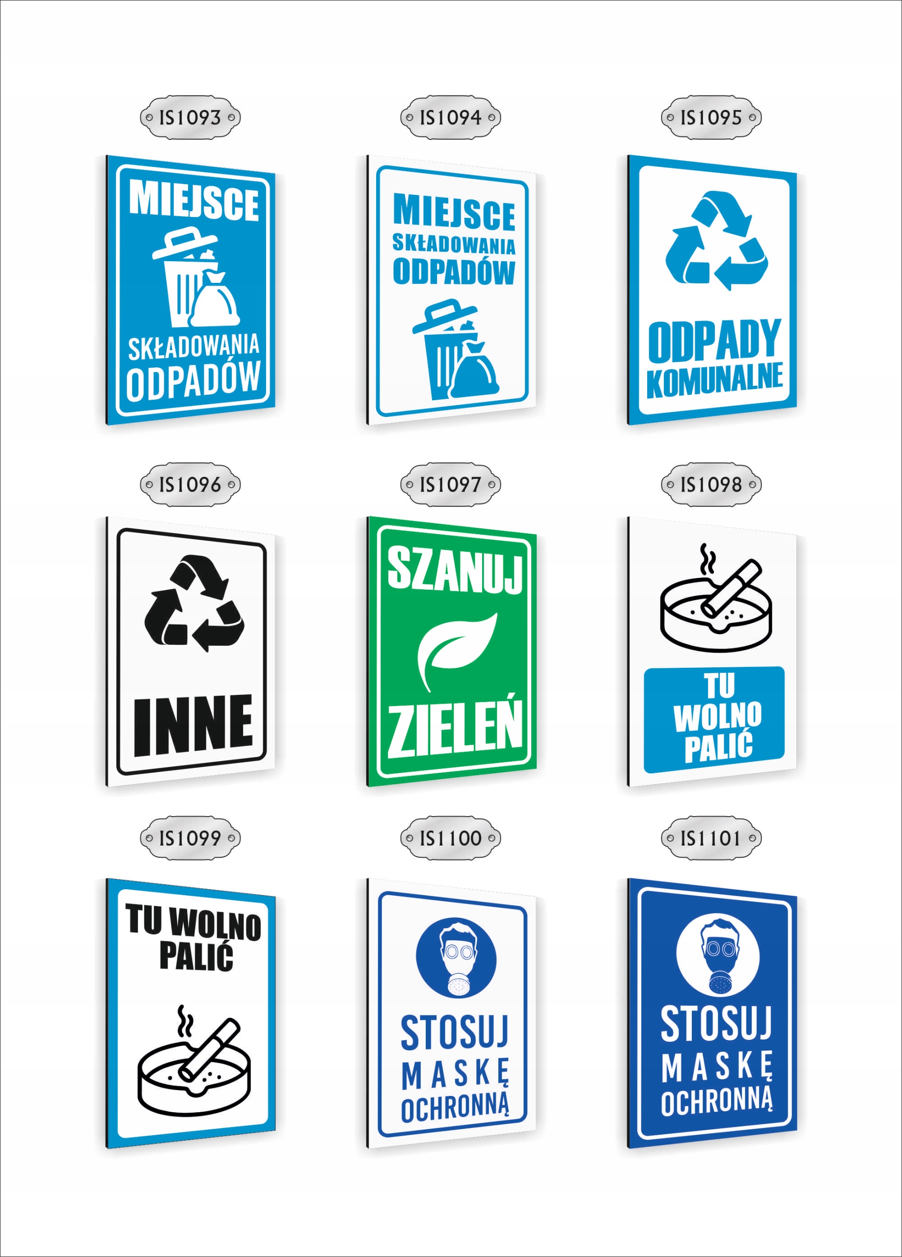 Tabliczka znak informacyjny nadruk 20x15 MIEJSCE PARKINGOWE DLA KLIENTÓW