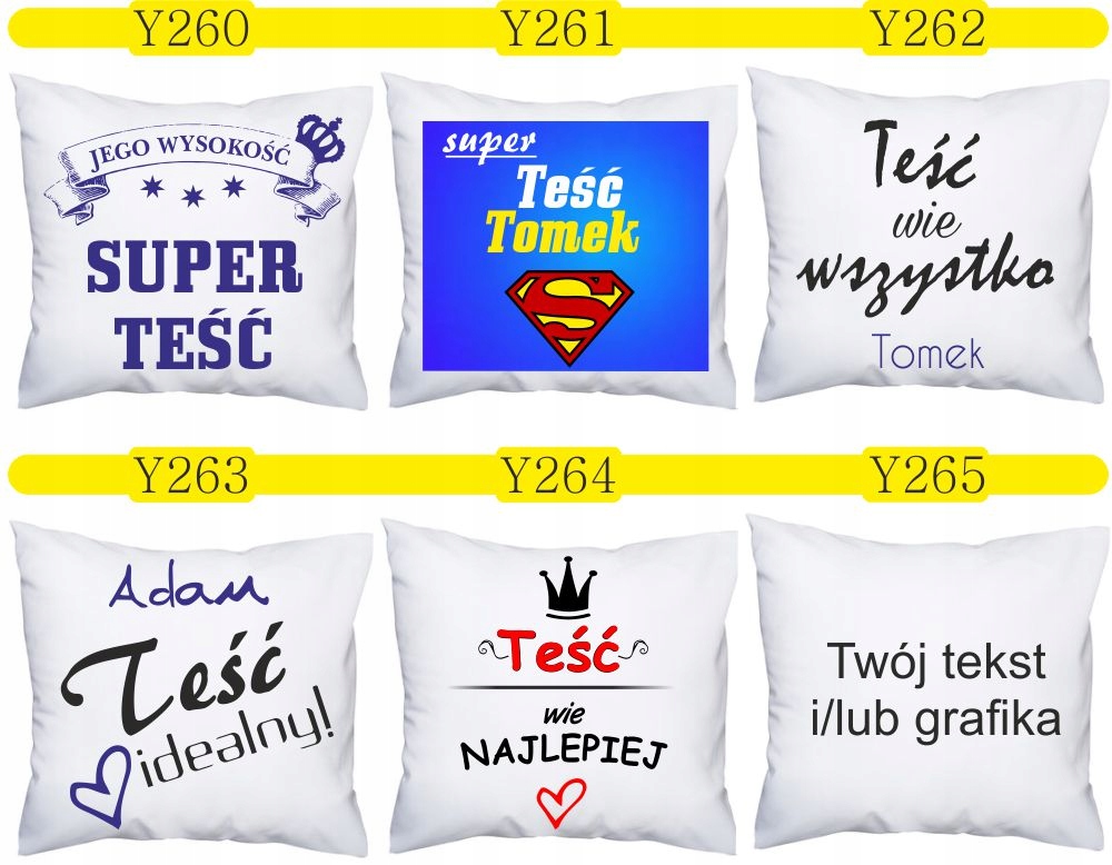 FOTO PODUSZKA cudowny chłopak PREZENT dla niego