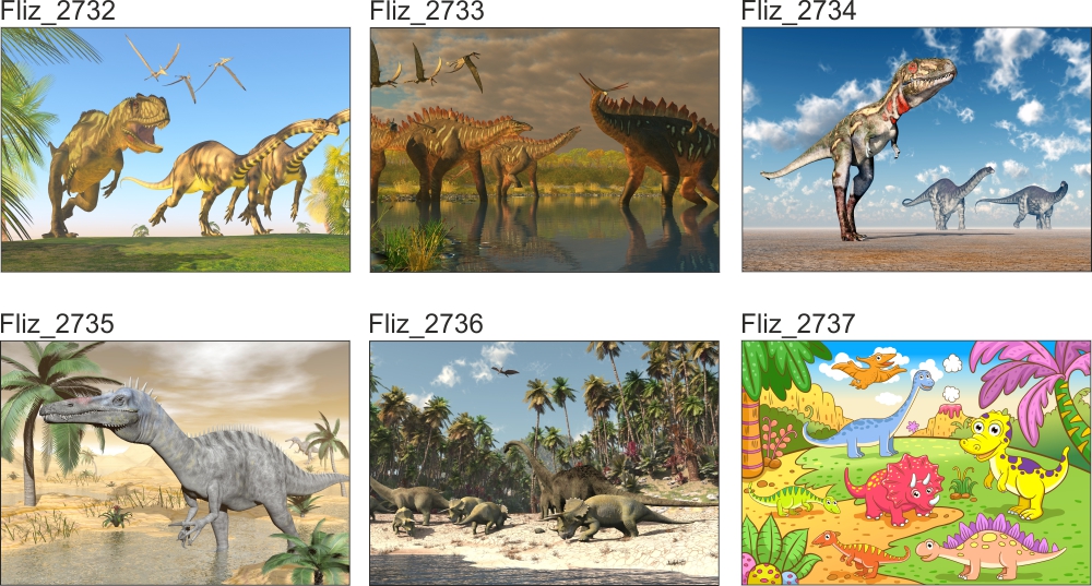 FOTOTAPETA 3D DINOZAURY
