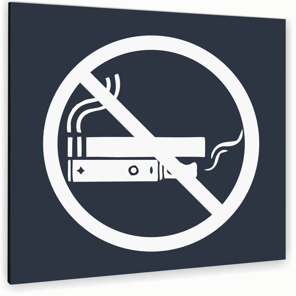 Tabliczka DIBOND NIE PALIĆ Tablica ATRACYTOWA nierdzewna ZNAK NADRUK UV