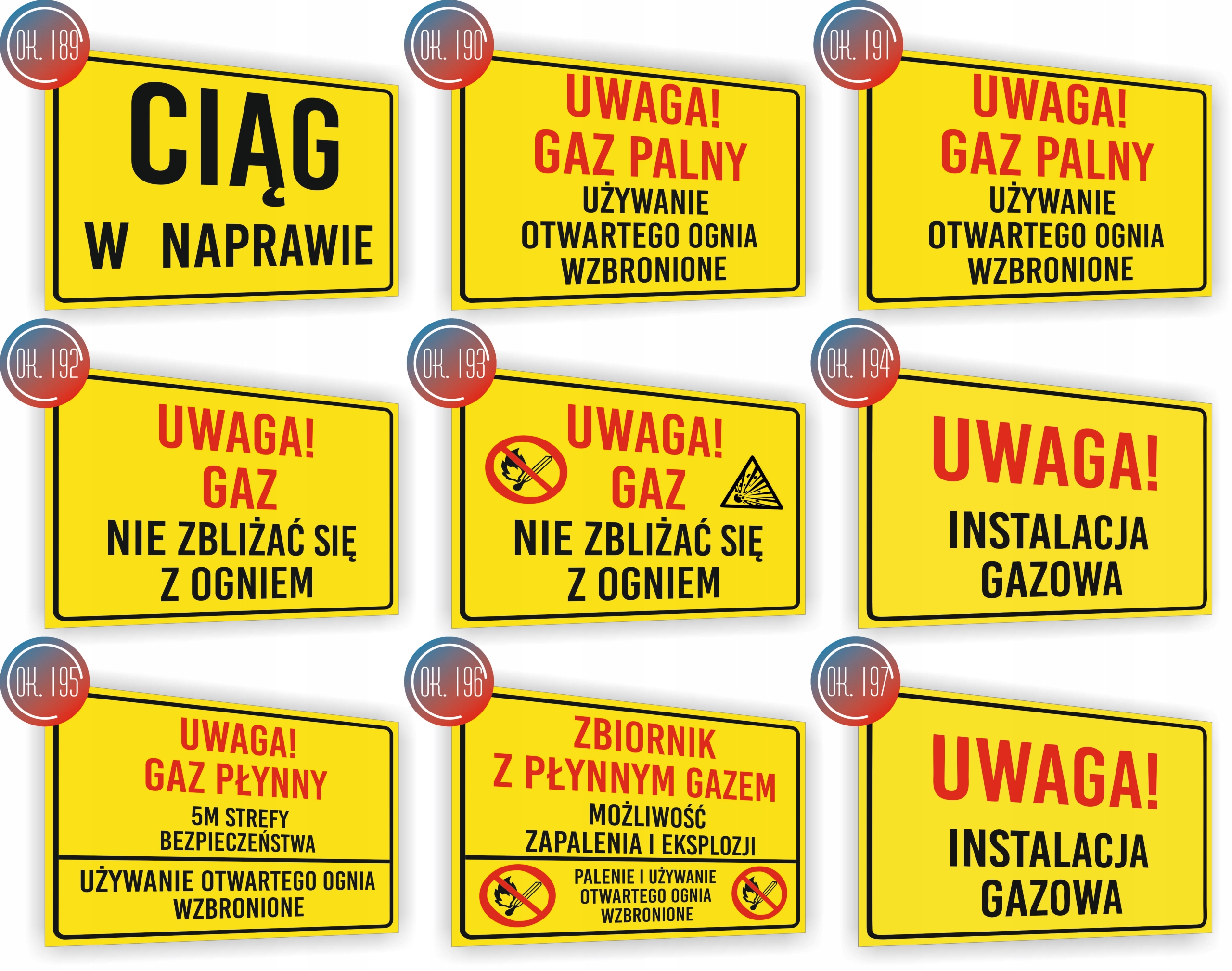 Tablica orientacyjna dla zasuwy na połączeniu znak nadruk 20x15 cm