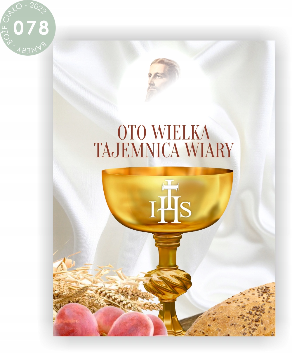 BANER NA BOŻE CIAŁO dekoracja OŁTARZA gotowy wzór