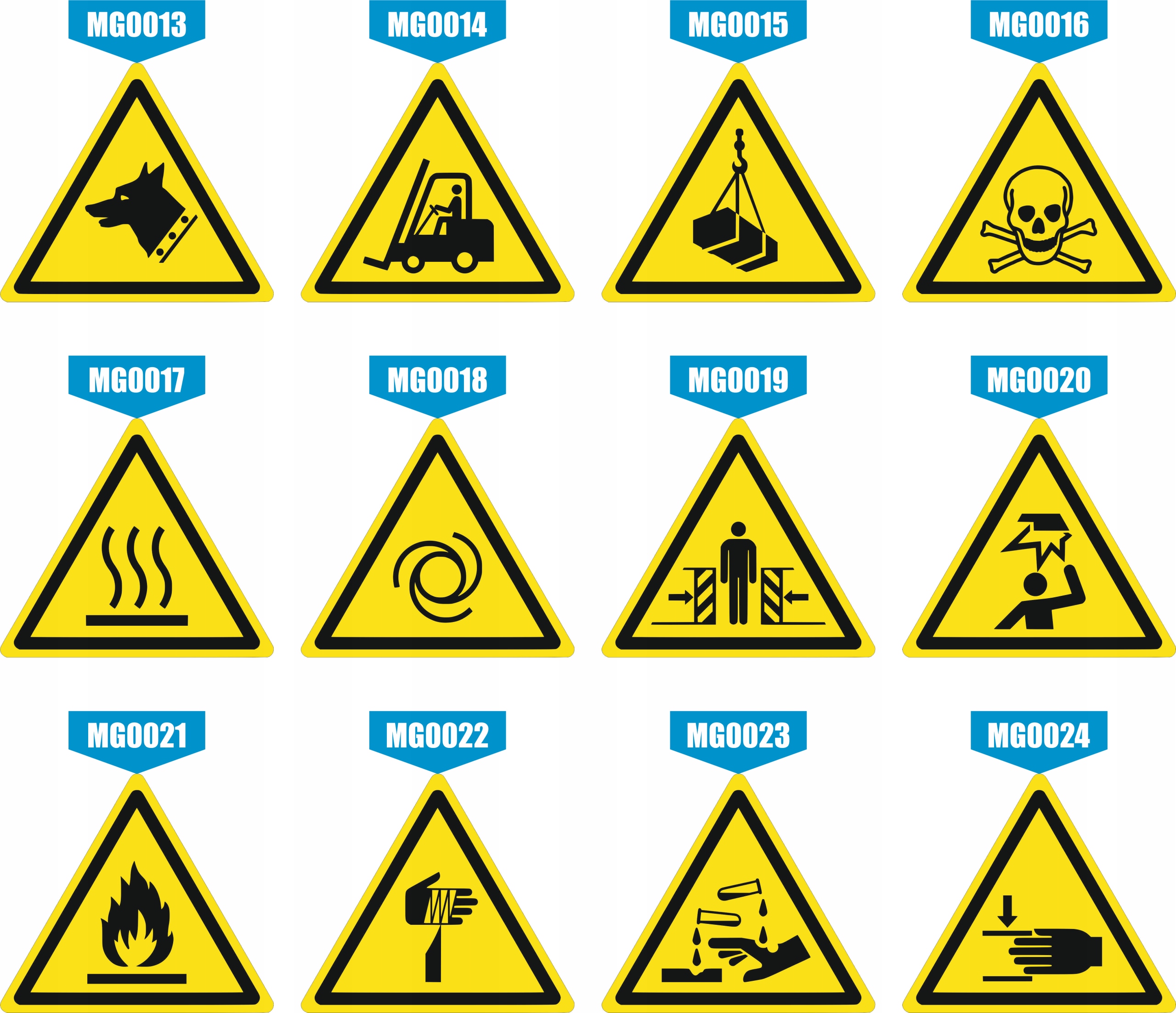 Znak Oznakowanie wind -wymiary przestrzeni bezpieczeństwa grawerowana 10x10