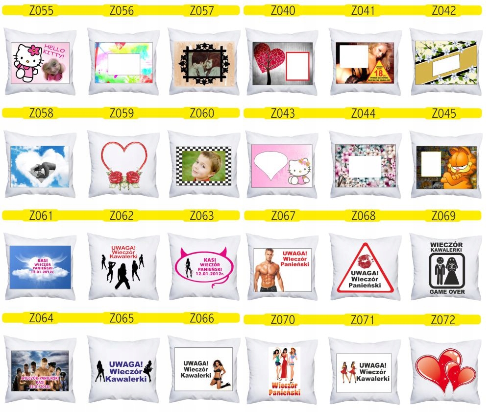 prezent NA dzień chłopaka męża FOTO poduszka