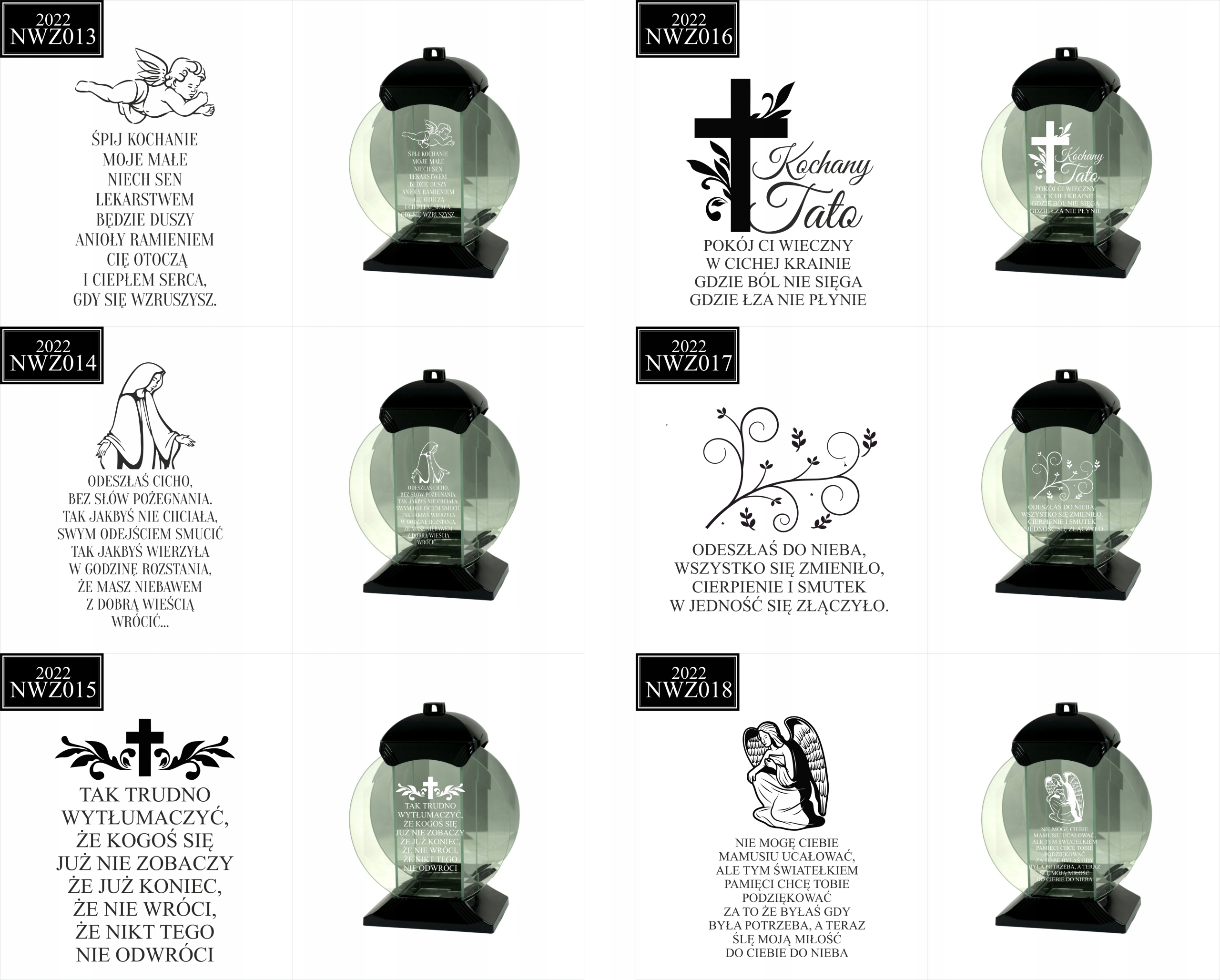 ZNICZ SZKLANY grawer CÓRECZKO