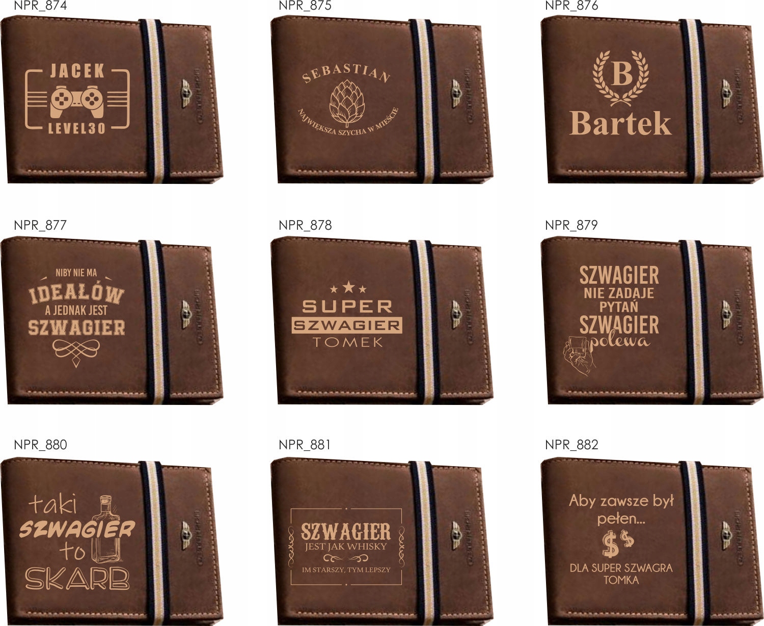 Peterson portfel skóra GRAWER perfumy DLA FACETA