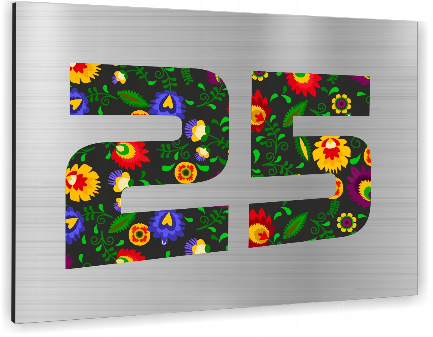 DUŻA Tabliczka ADRESOWA ALUMINIOWA 20x15 numer dom