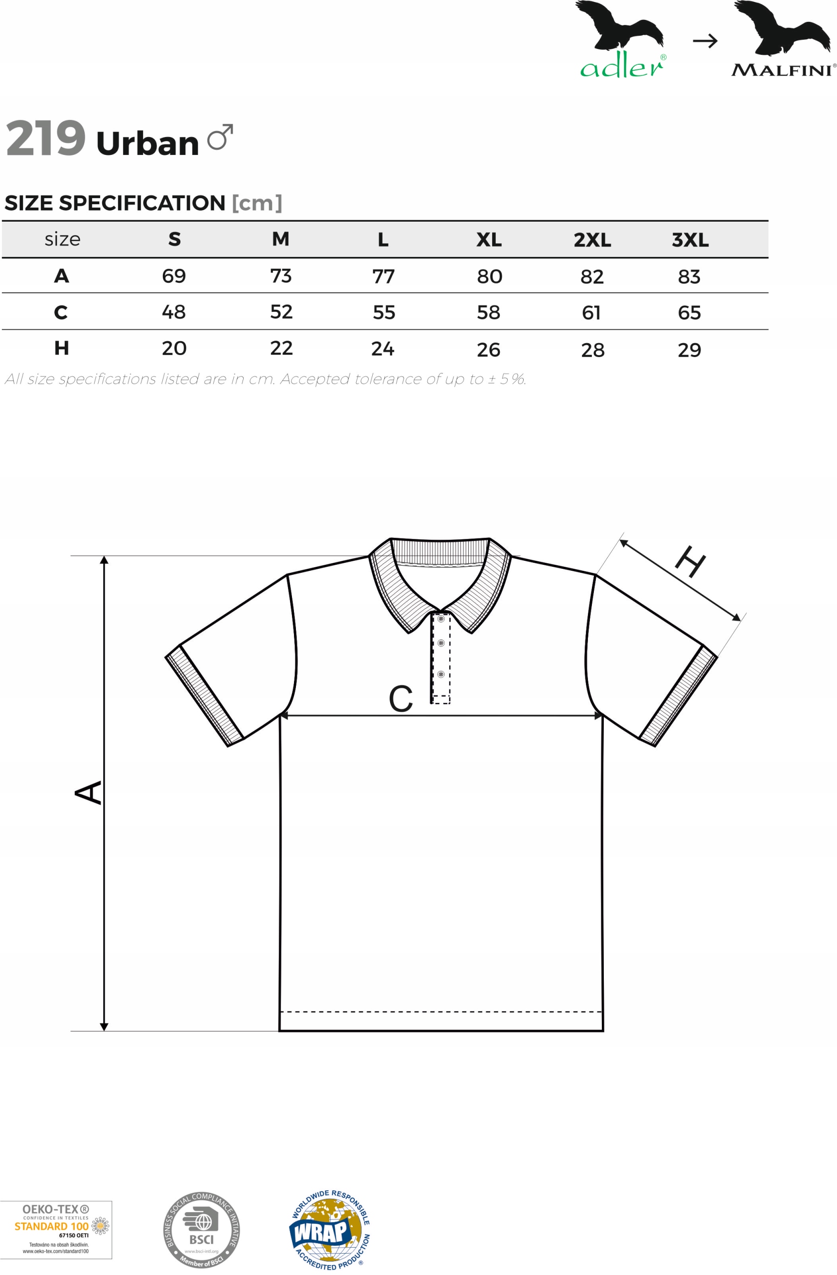 KOSZULKA POLO MĘSKA T-shirt Z NADRUKIEM HAFTEM LOGO 5 SZT