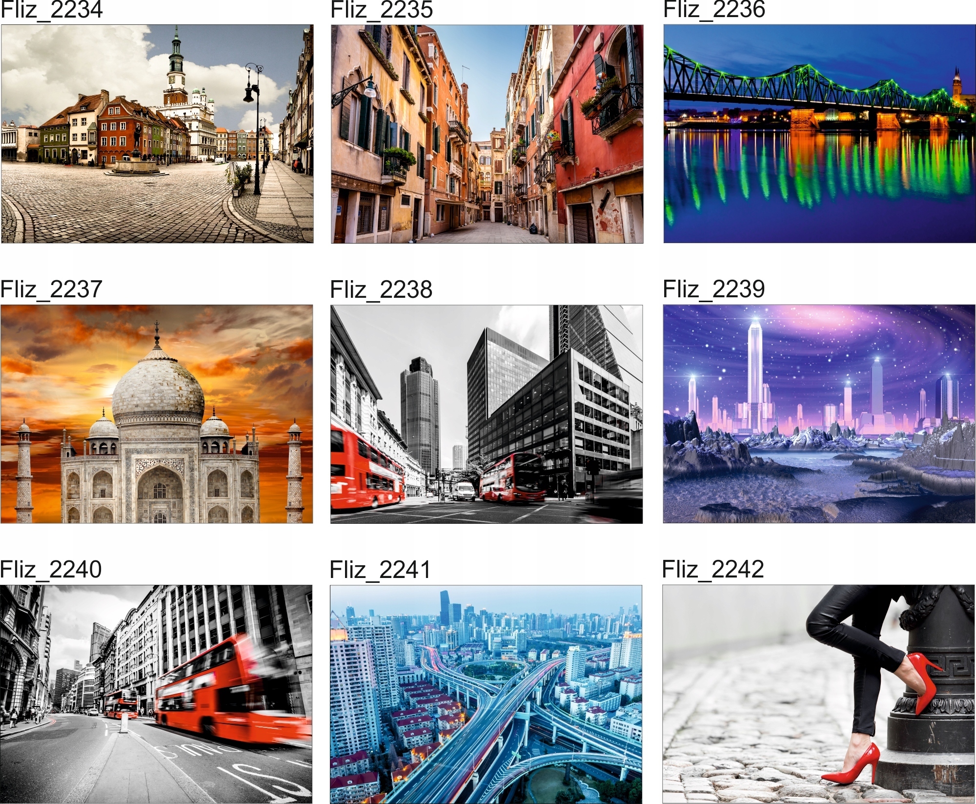 FOTOTAPETA MIASTO BUDYNKI NAD RZEKĄ