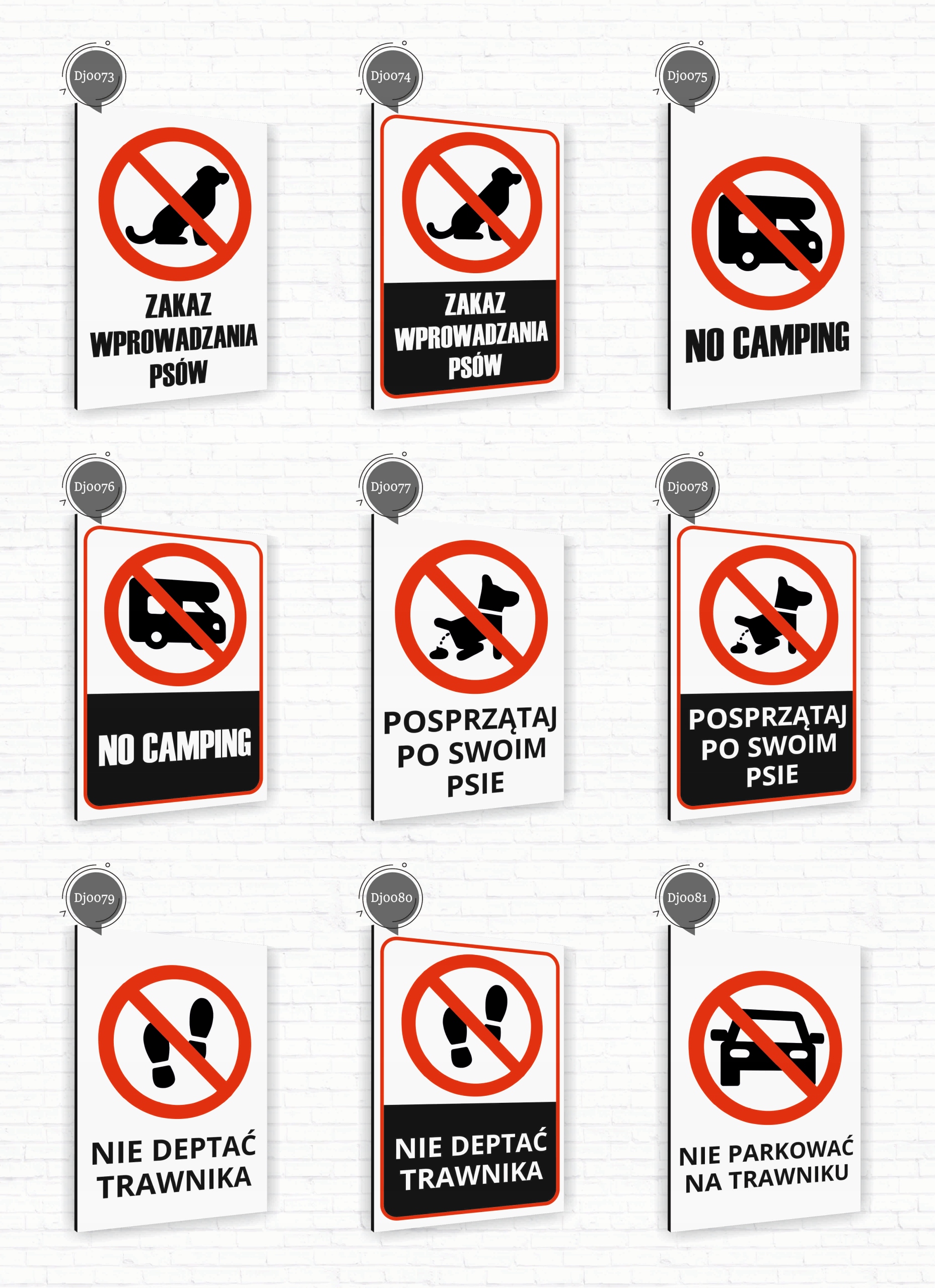 Tabliczka znak informacyjny 20x15 Biała PARKING DLA ZARZĄDU Aluminiowa