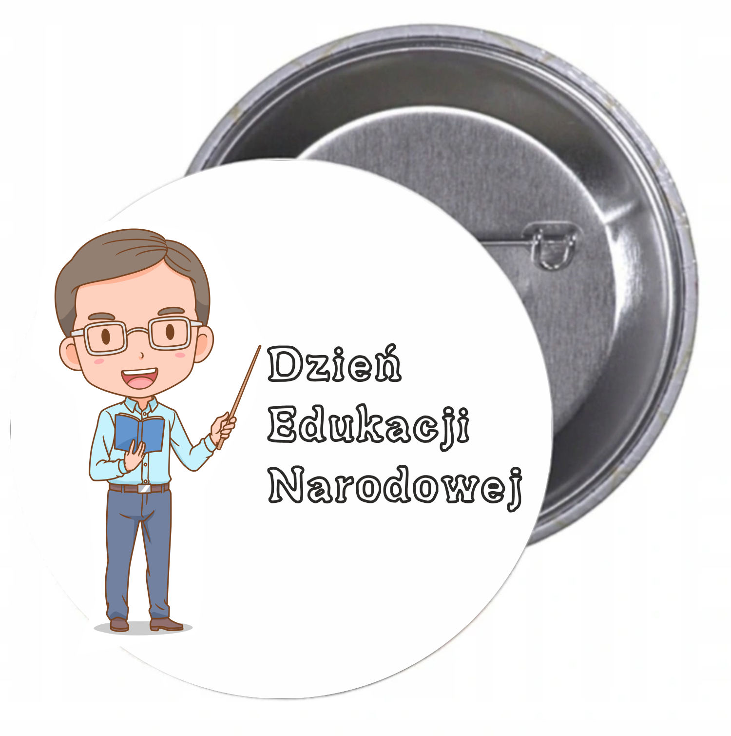 Przypinki buttony DZIEŃ EDUKACJI NARODOWEJ
