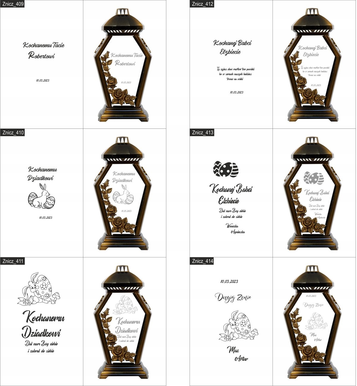 ZNICZ kapliczka Kochanje Córce grawer DEDYKACJA