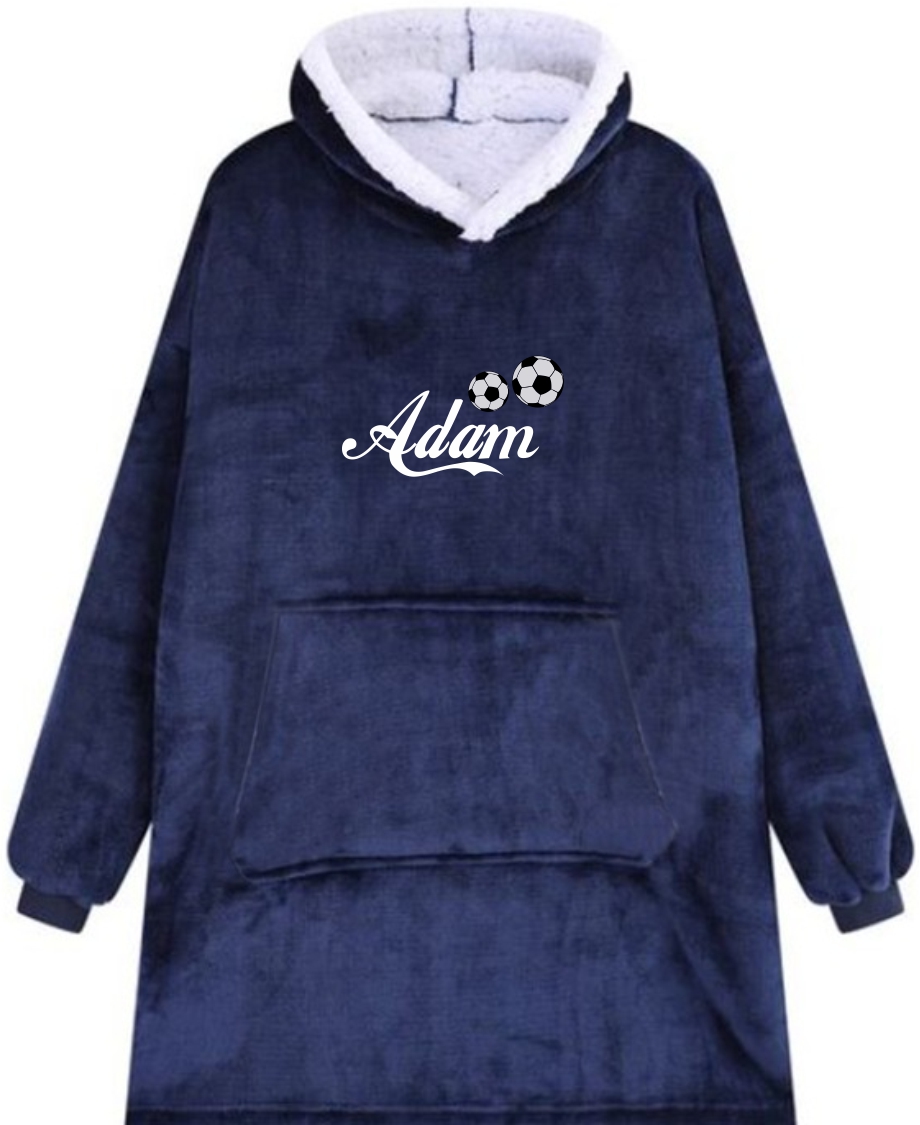 KOCOBLUZA BLUZA KOC OVERSIZE Z HAFTEM PREZENT personalizowany twoje imię