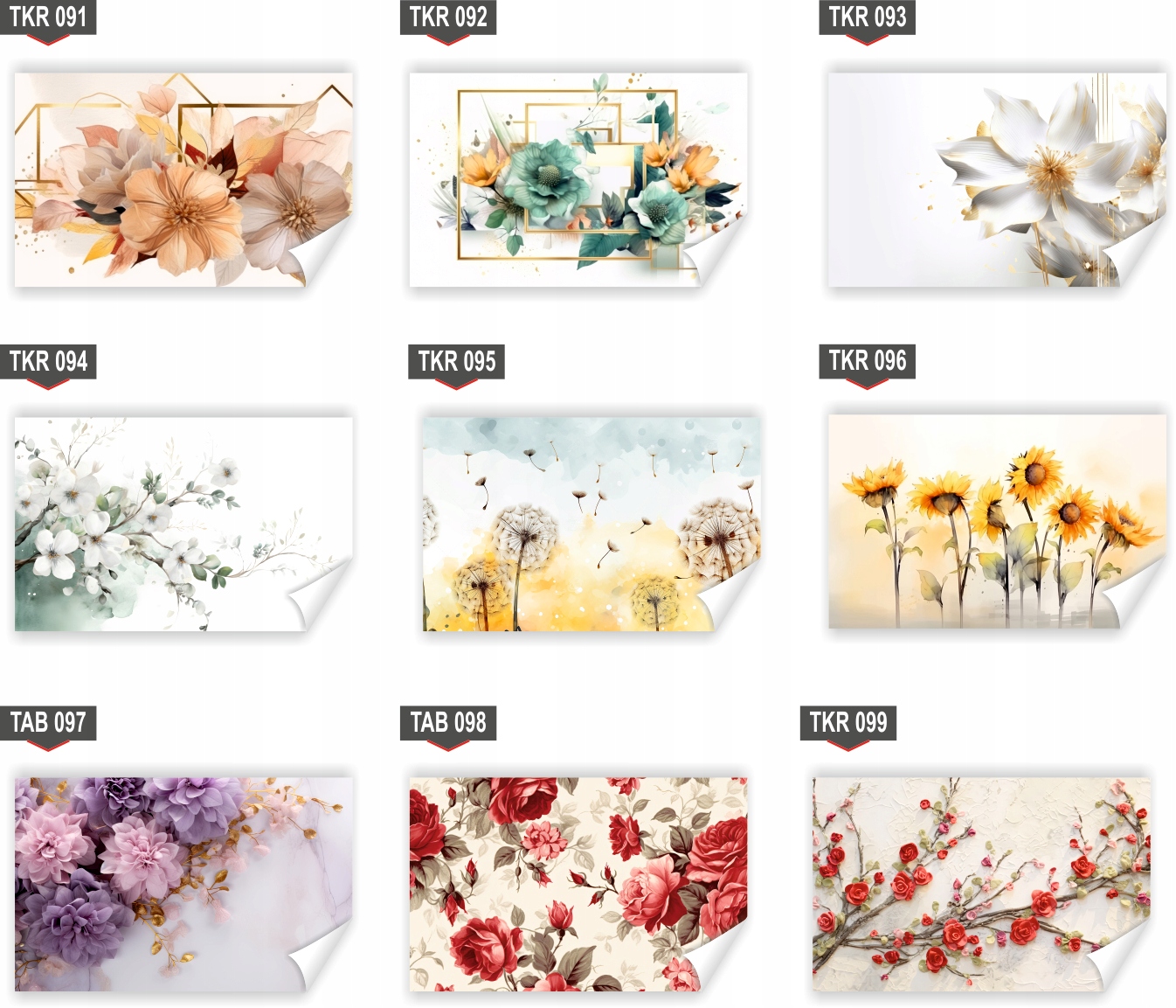 Fototapeta PREMIUM STRUKTURA ZMYWALANA NA WYMIAR Tapeta 3D białe drzewa